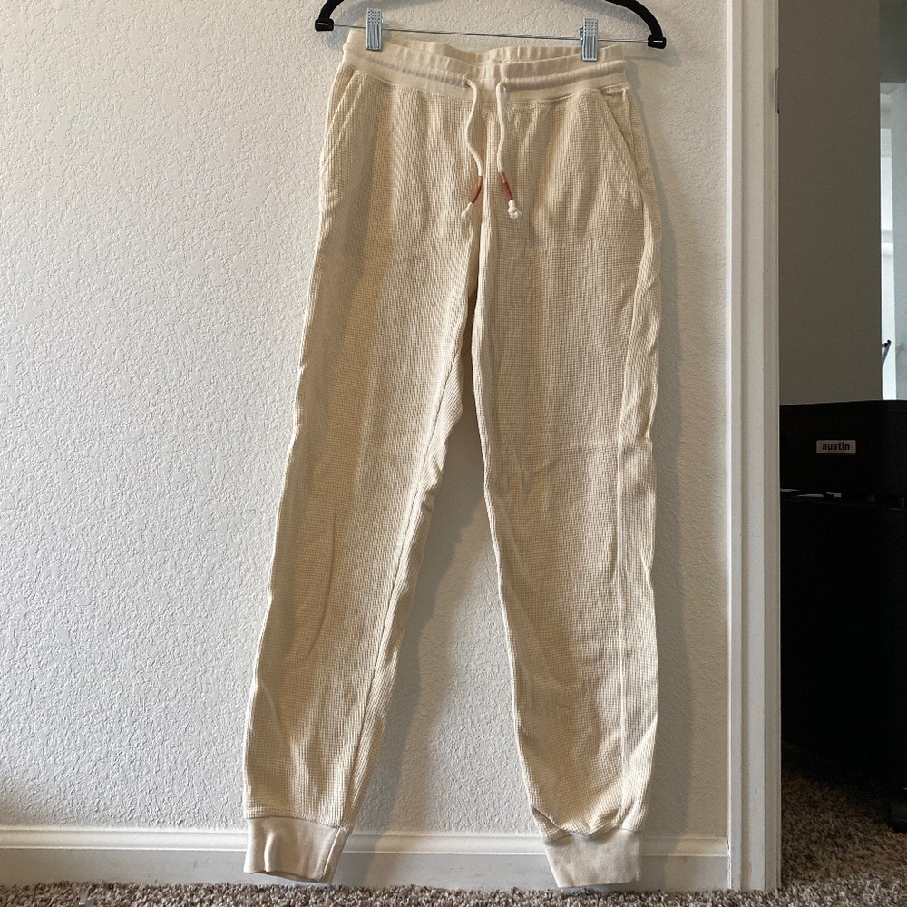 Pact organic cotton waffle joggers